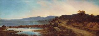 Waller Hugh Paton, R.S.A., R.S.W. - Autumn evening, Isle of Arran