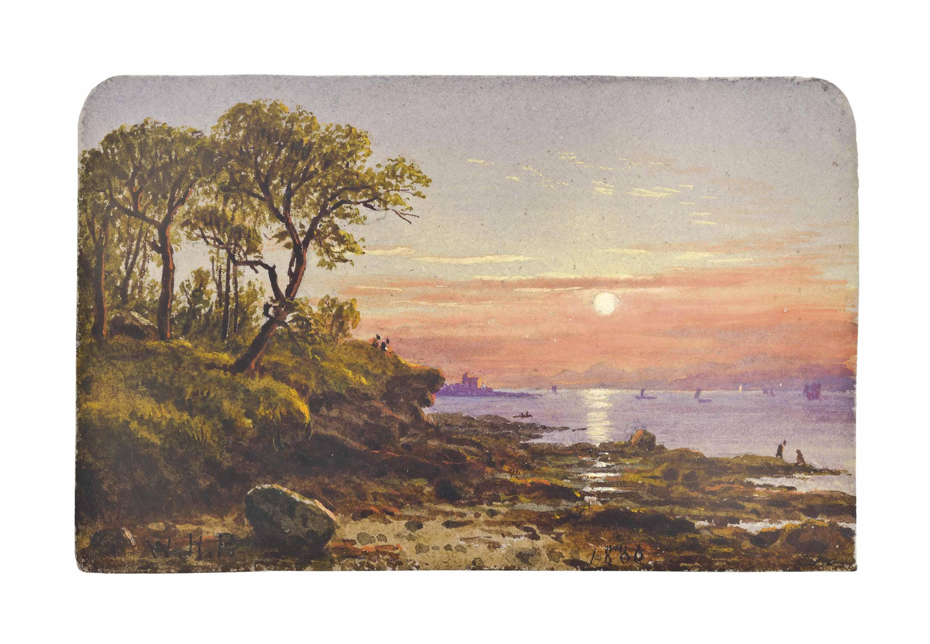 Waller Hugh Paton, R.S.A., R.S.W. - Dalmeny Point, Scotland