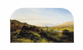 Waller Hugh Paton, R.S.A., R.S.W. - \'Mang The Braes Of Balquhidder