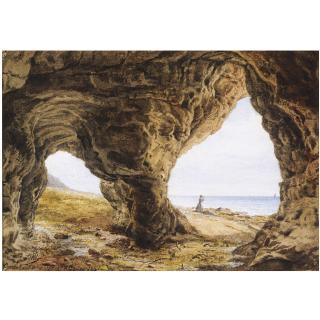 Waller Hugh Paton, R.S.A., R.S.W. - The Caves At East Wemyss, Fife