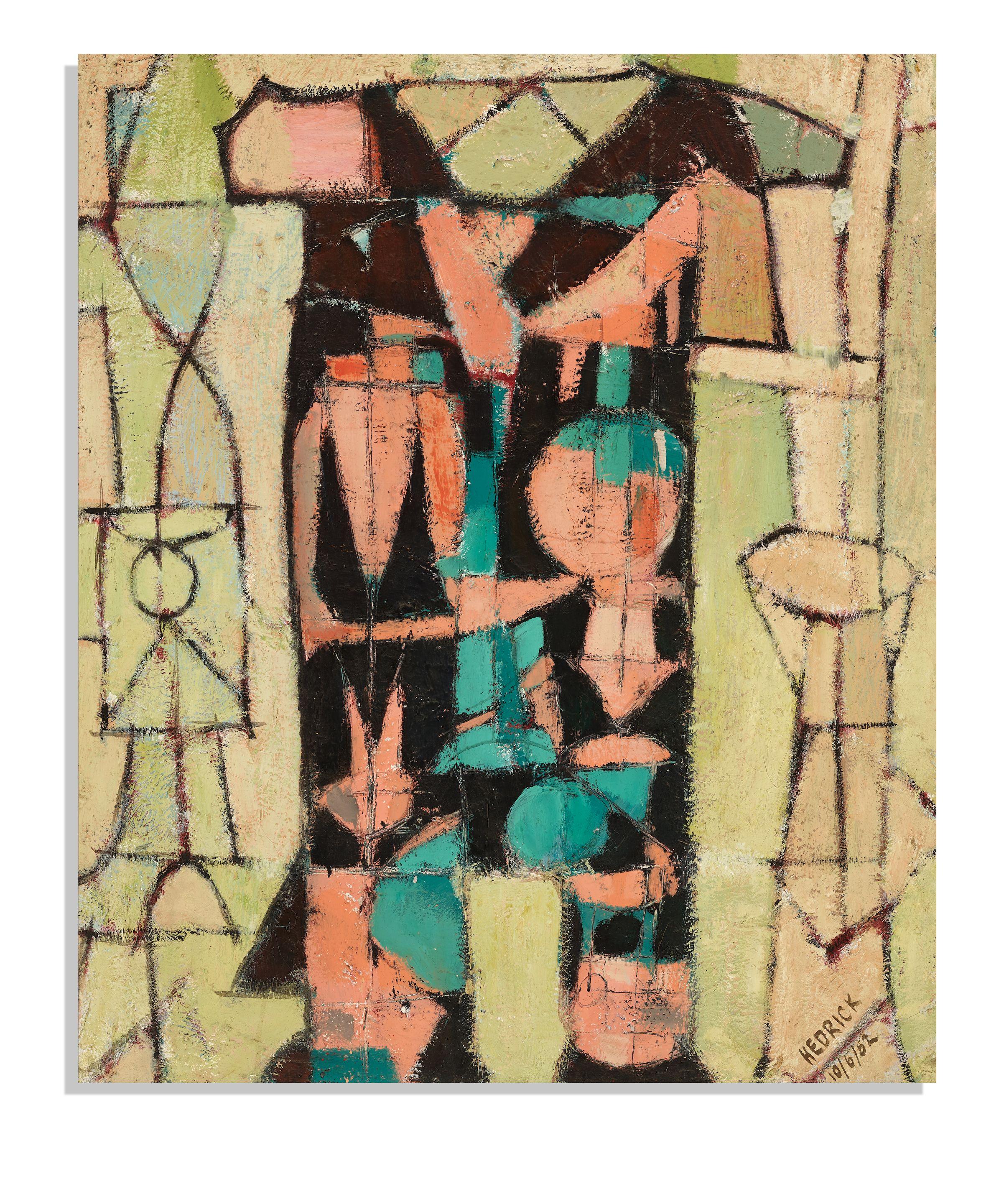 Wally Hedrick - Untitled, 1952