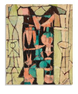 Wally Hedrick - Untitled, 1952