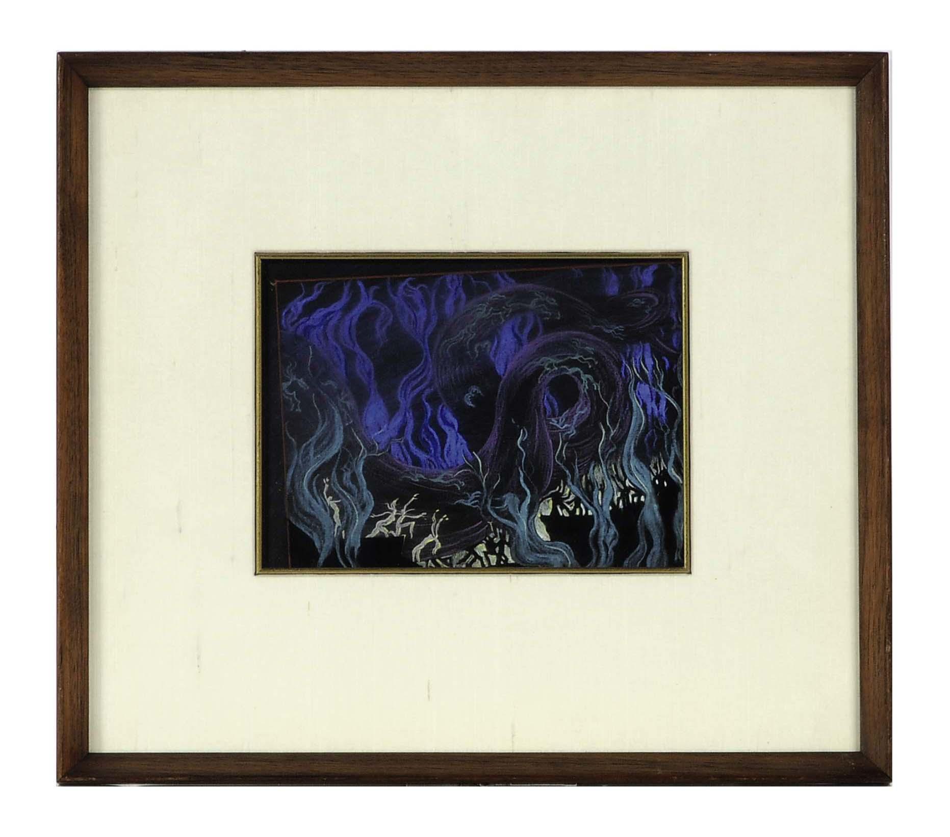 Walt Disney - Fantasia Fairy Dancer; and a companion work Fantasia Fire Dance