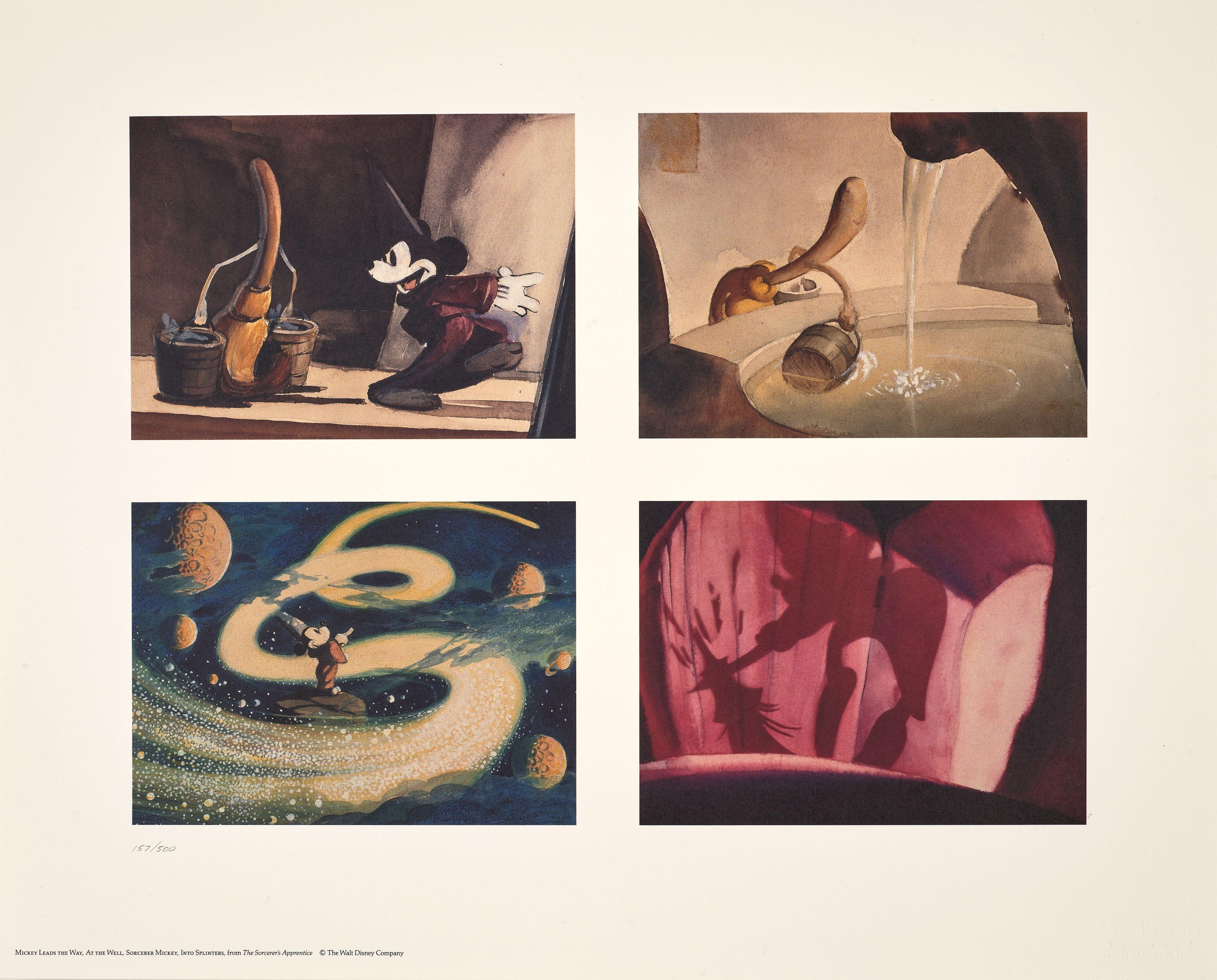 Walt Disney - Fantasia Portfolio (22 works)