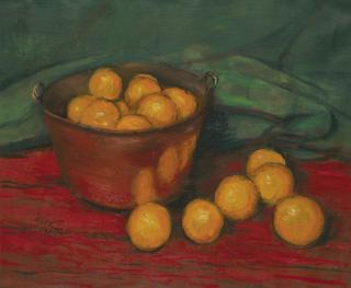 Walt Kuhn - Copper Kettle And Oranges