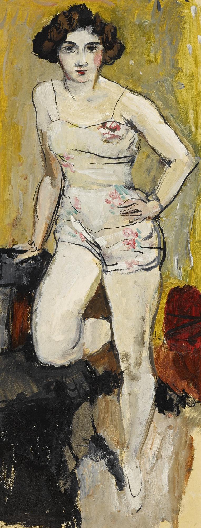 Walt Kuhn - Study For \'Sheba\'