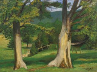 Walt Kuhn - Trees, Vermont