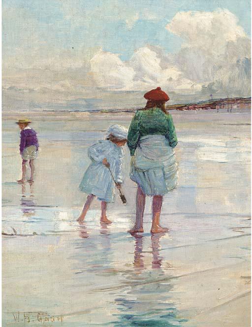 Walter Bonner Gash - At the seaside