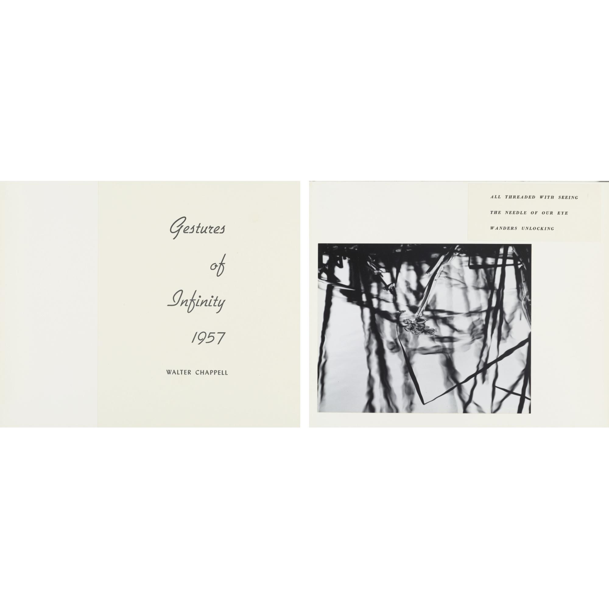 Walter Chappell - Gestures Of Infinity