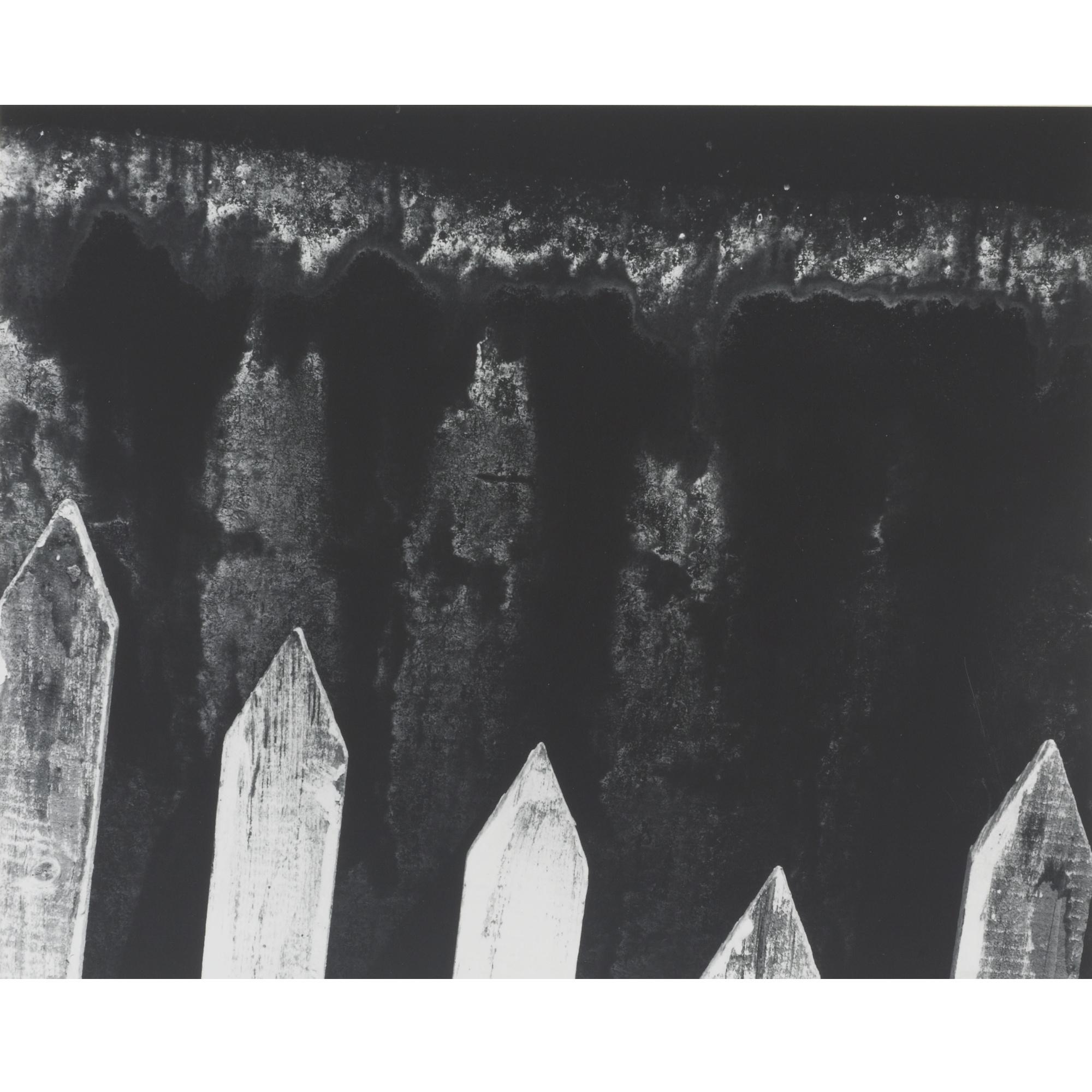 Walter Chappell - Picket Fence (Photograph 10/1958)