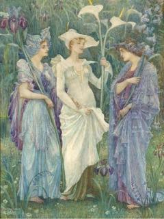 Walter Crane, R.W.S. - Ensigns of Spring
