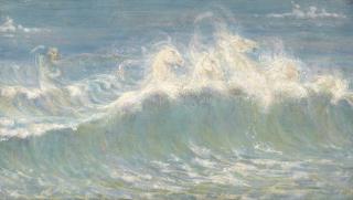 Walter Crane, R.W.S. - Neptune\'S Horses