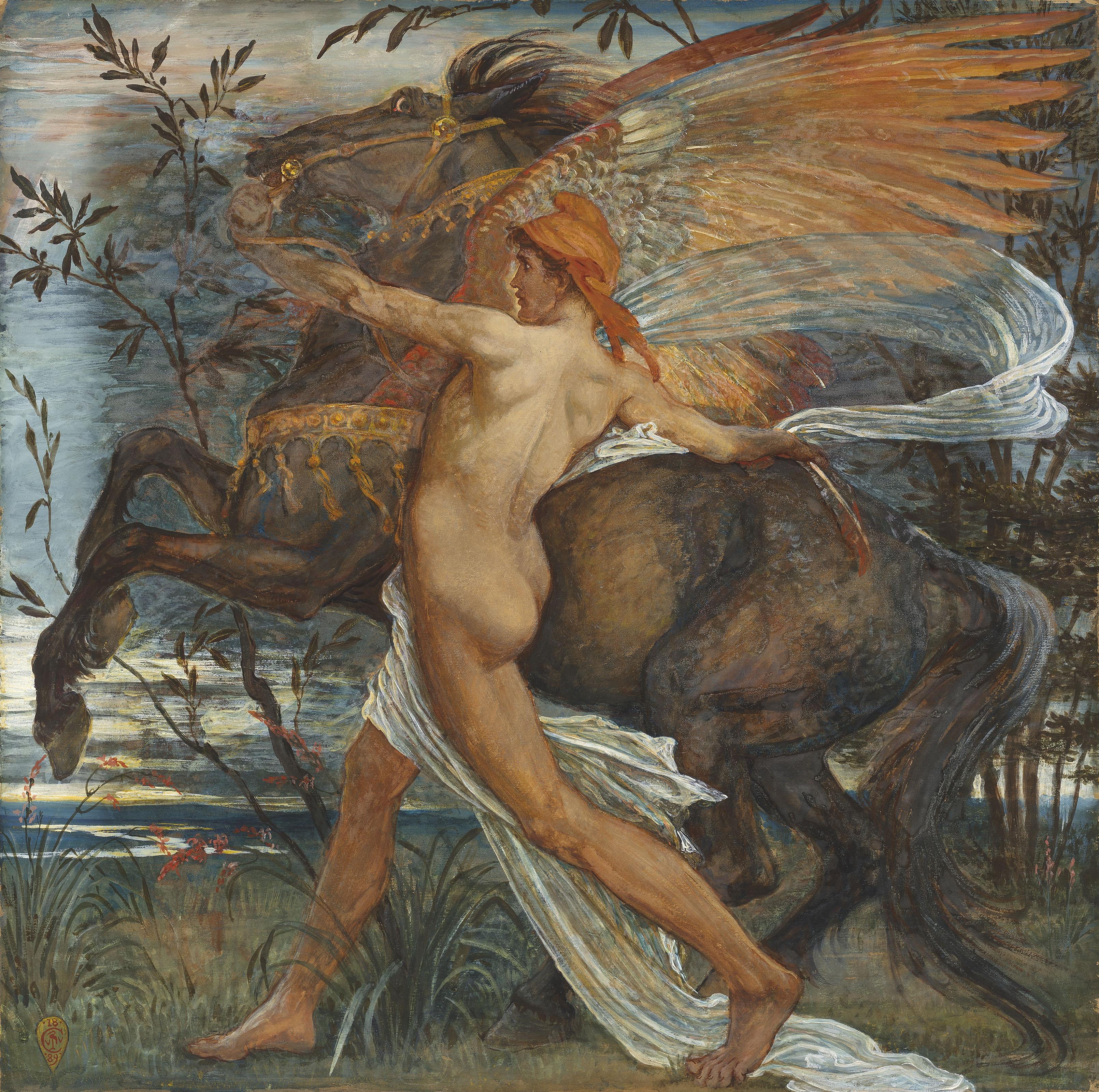 Walter Crane, R.W.S. - Pegasus