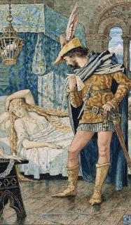Walter Crane, R.W.S. - Sleeping Beauty