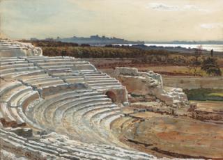 Walter Crane, R.W.S. - Syracuse theatre, Sicily