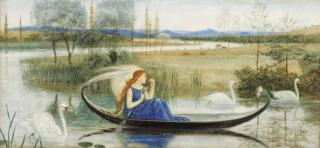 Walter Crane, R.W.S. - The Enchanted Boat