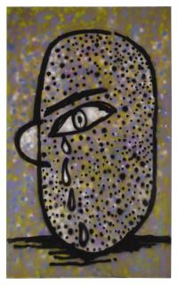 Walter Dahn - Crying Man (For Donald Baechler), 1984