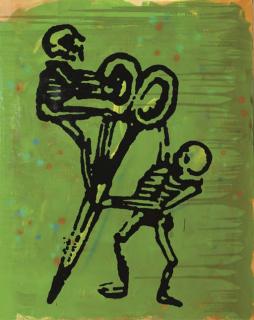 Walter Dahn - Ot (Les Coiffeurs)