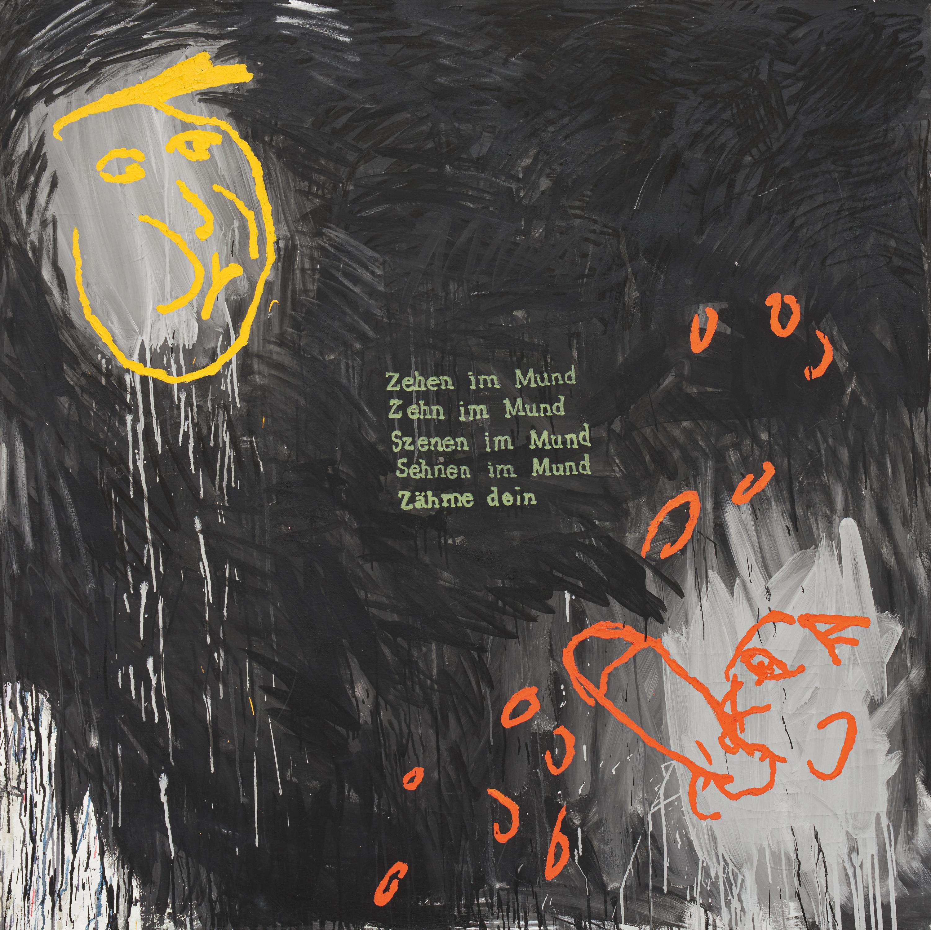 Walter Dahn - Zehen im Mund.