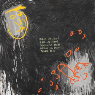 Walter Dahn - Zehen im Mund.