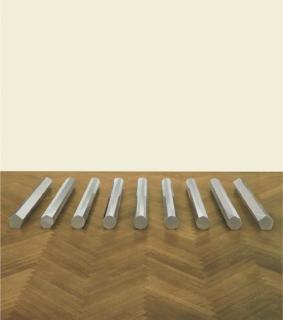Walter de Maria - Large Rod Series: Circle/Rectangle 5, 7, 9, 11, 13