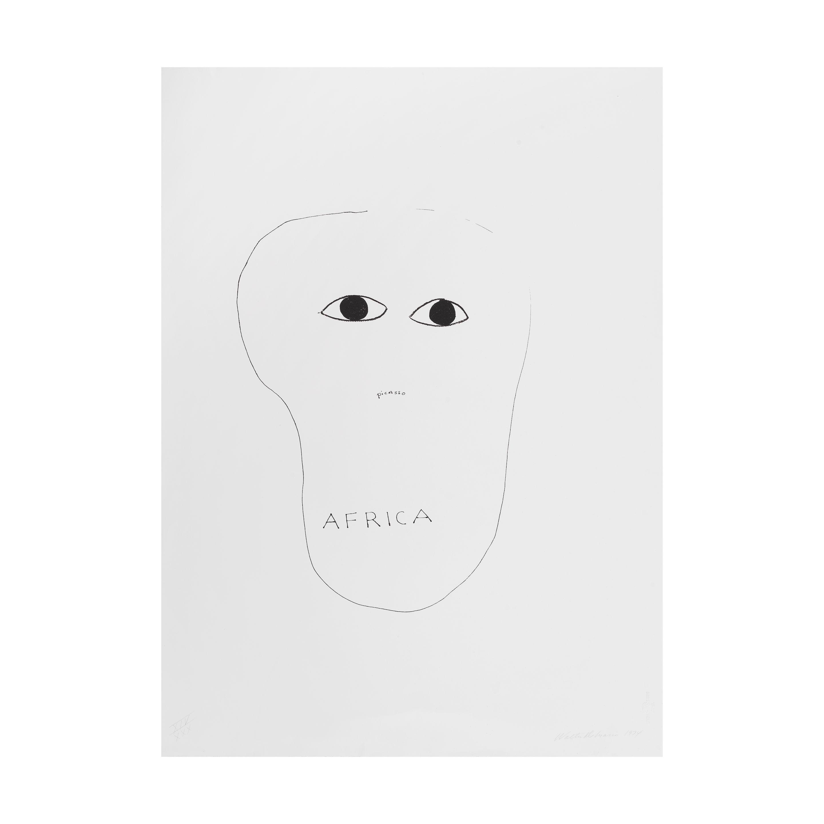 Walter De Maria - Sans titre, Hommage à Picasso