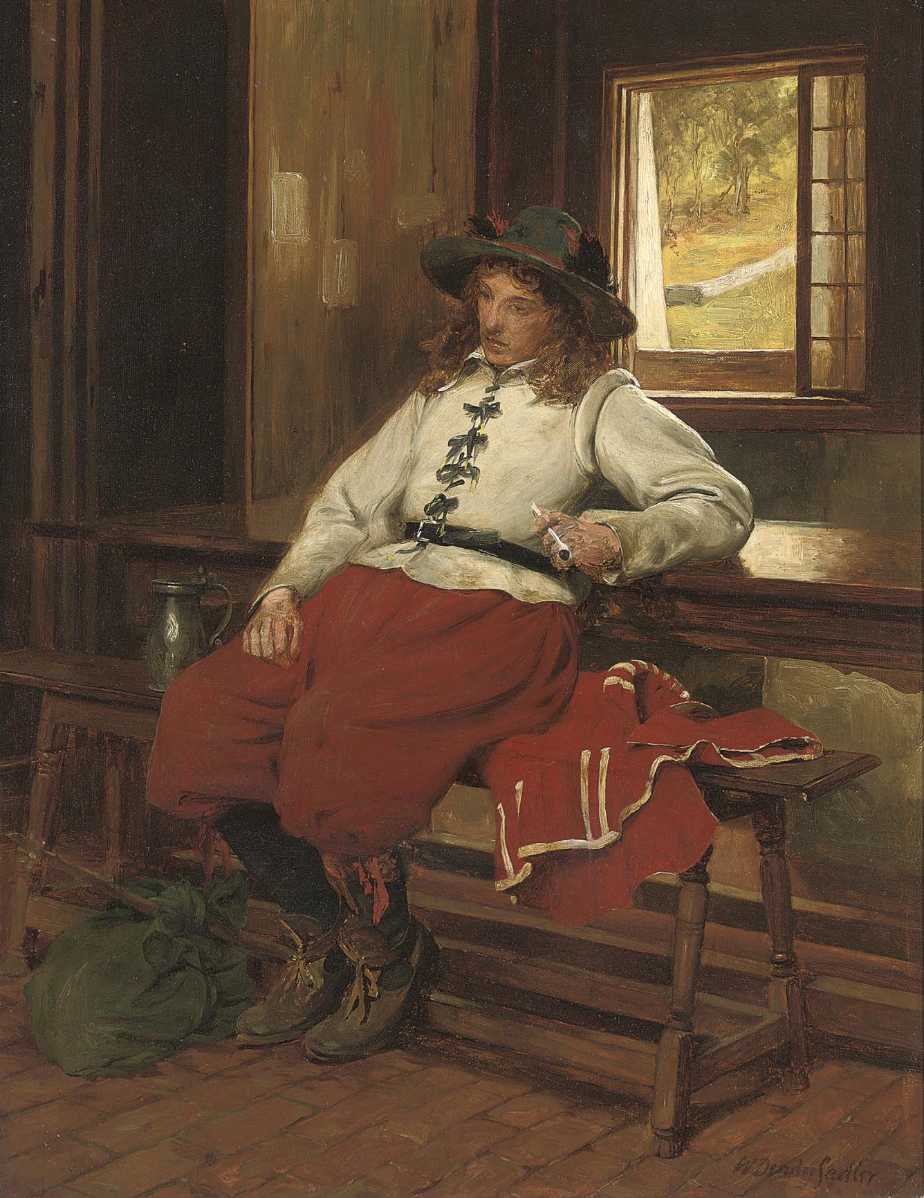 Walter Dendy Sadler, R.B.A. - Lost in thought