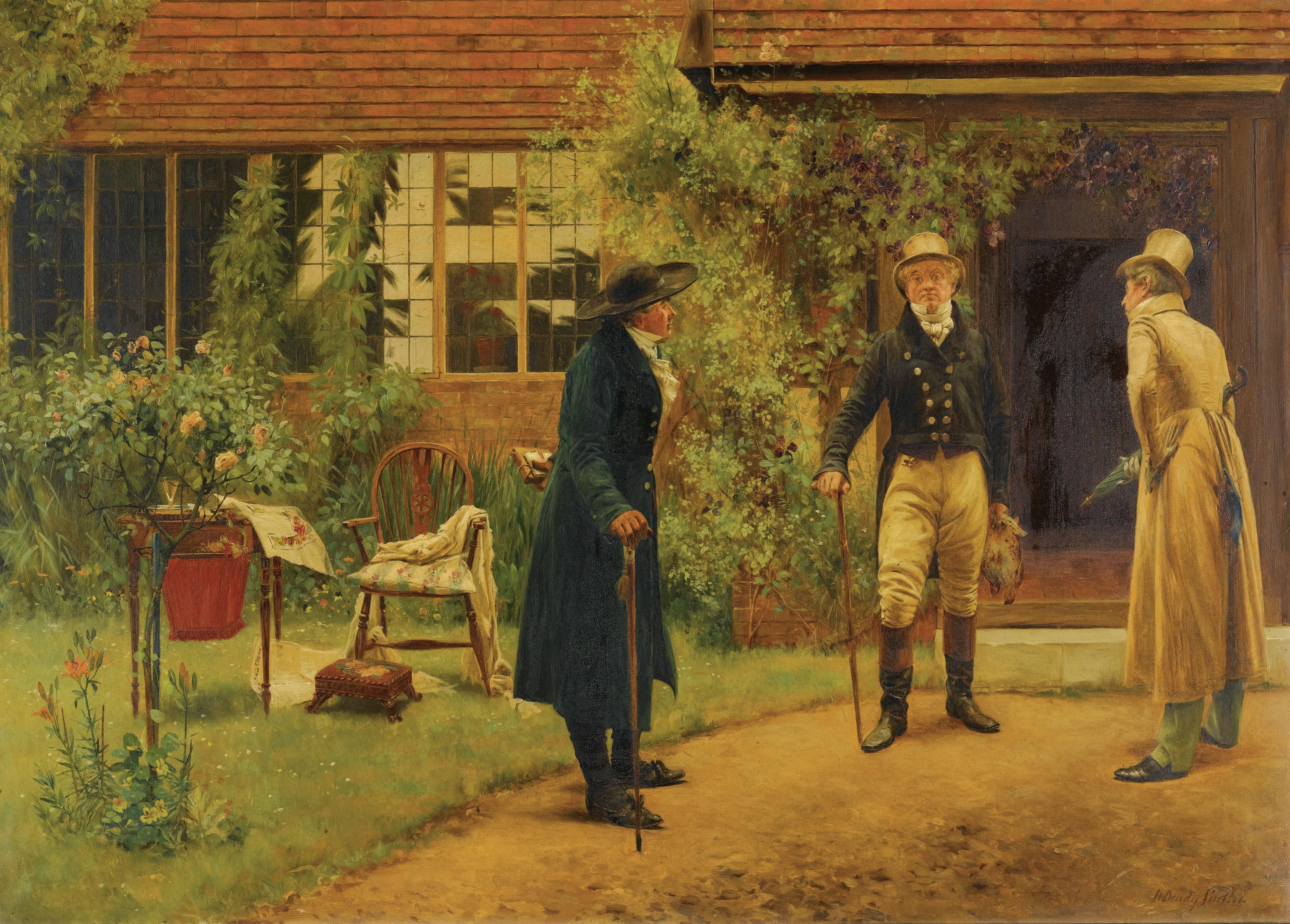 Walter Dendy Sadler - The Widow\'S Birthday