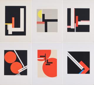 Walter Dexel - 6 Serigraphien 1920-30