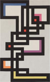 Walter Dexel - Bandwerk II geschlossen (Closed Strapwork II)