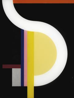 Walter Dexel - Dreiviertel-S-Form Weiss V (Three-Quarter-S-Form White V)