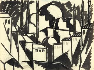 Walter Dexel - Moschee.