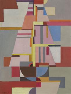 Walter Dexel - Segelschiff I