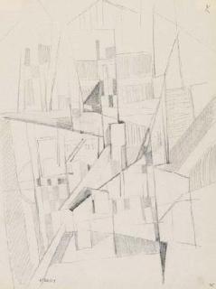 Walter Dexel - Stadtlandschaft