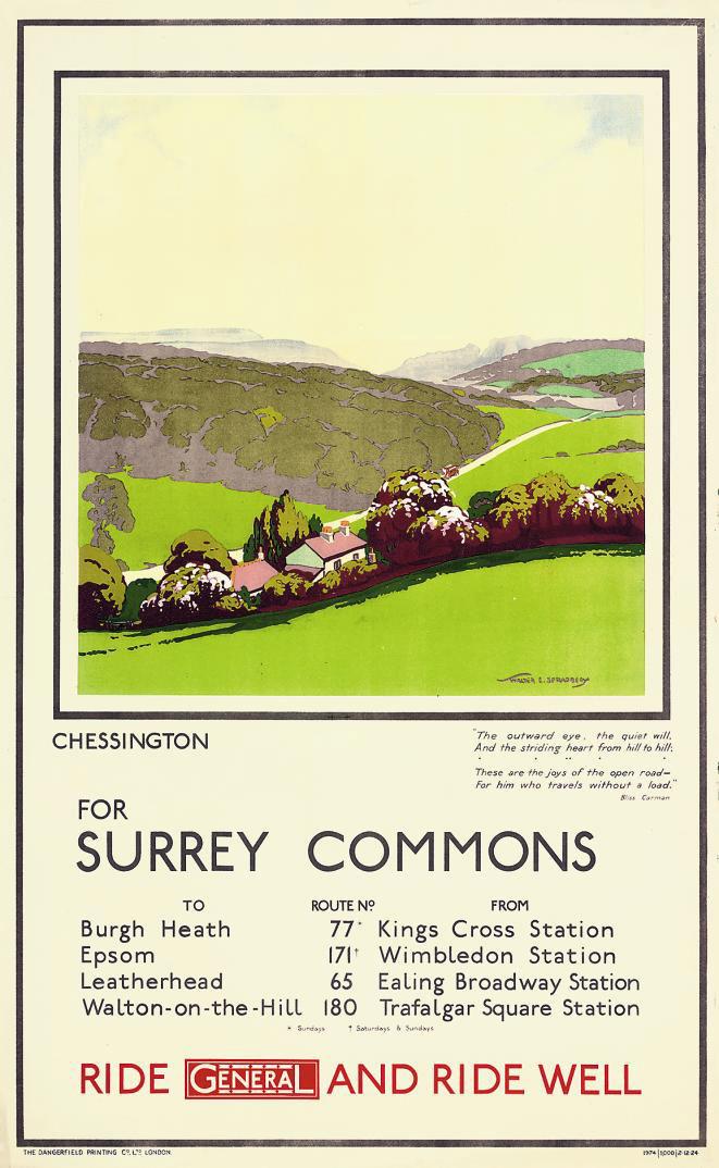 Walter E. Spradbery - Chessington For Surrey Commons