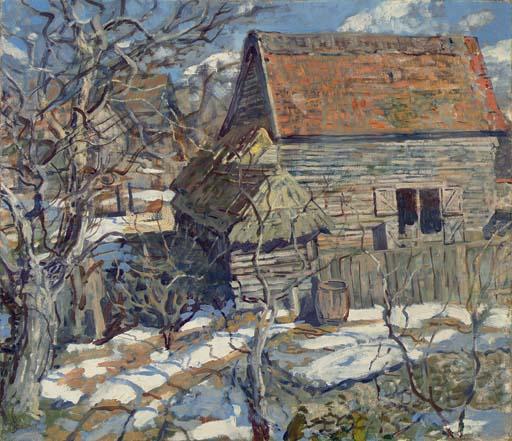 Walter Elmer Schofield - The Old Barn