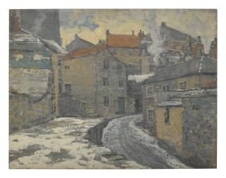 Walter Elmer Schofield - Village In Winter