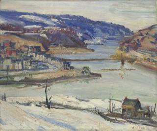 Walter Emerson Baum - Pennsylvania Scene, Easton