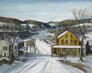 Walter Emerson Baum - Road To The River