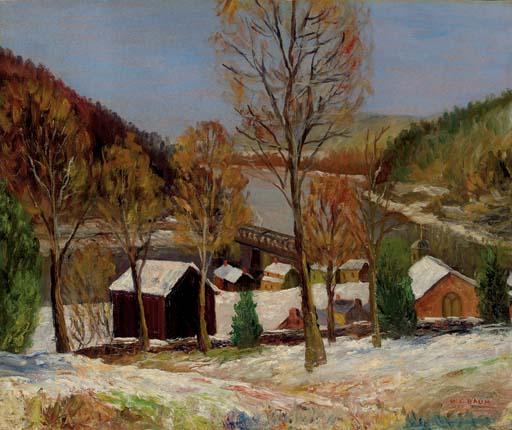 Walter Emerson Baum - The Trestle Bridge