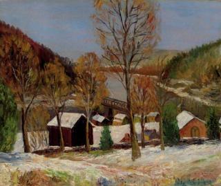 Walter Emerson Baum - The Trestle Bridge