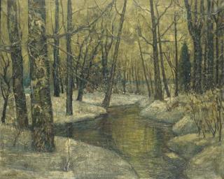Walter Emerson Baum - Trees in Winter