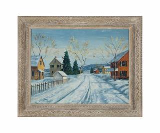 Walter Emerson Baum - Untitled (A Winter Landscape)