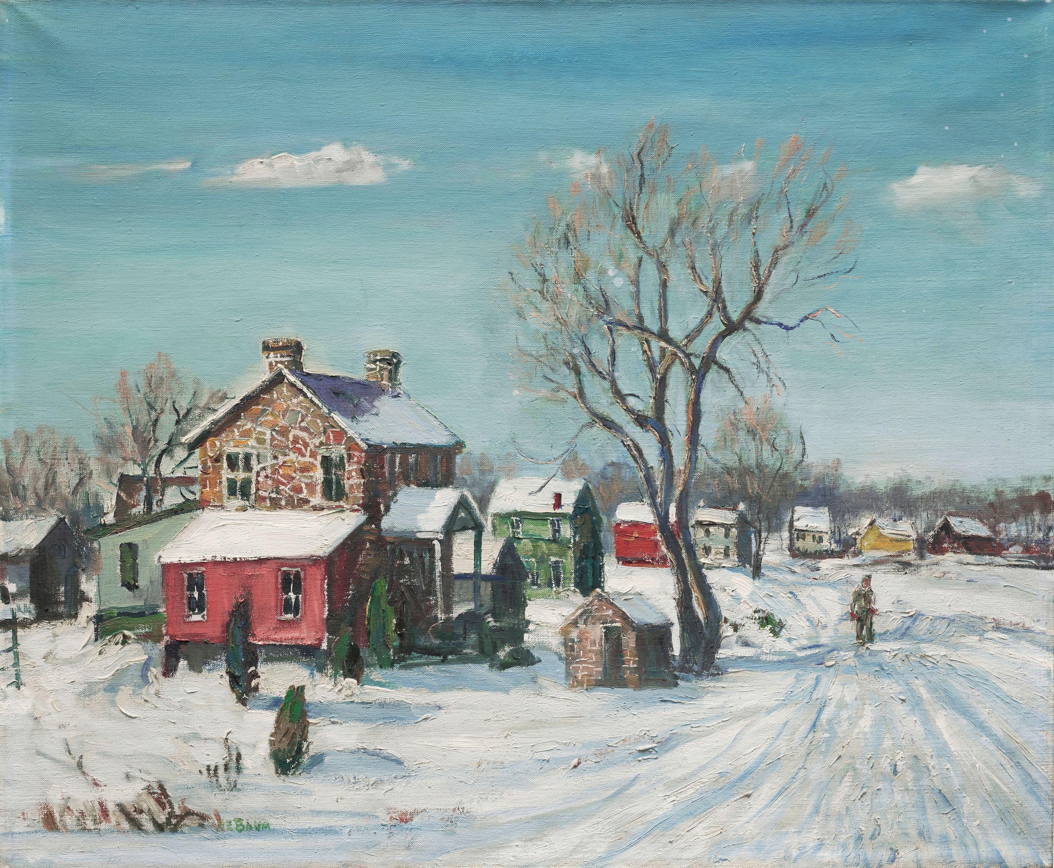 Walter Emerson Baum - Winter Near Sellersville, Pennsylvania