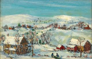 Walter Emerson Baum - Winter Scene