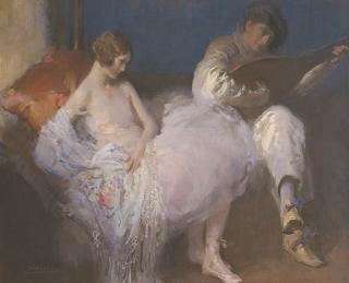 Walter Ernest Webster - The Lute Player