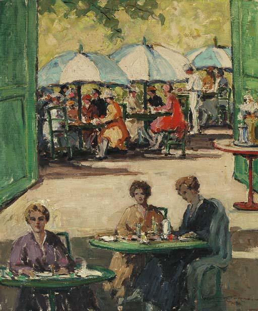 Walter Farndon - Dining Patio at the Cloisters