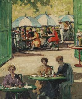 Walter Farndon - Dining Patio at the Cloisters