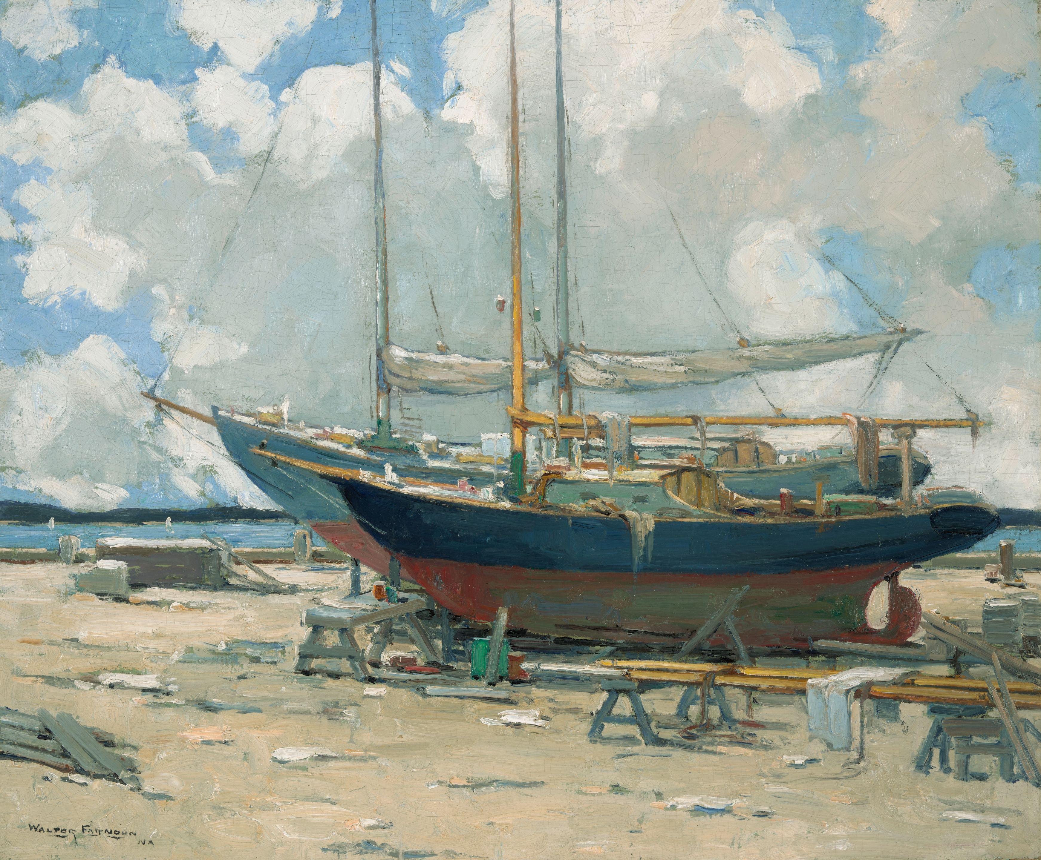 Walter Farndon - Marshals Boatyard, Port Washington