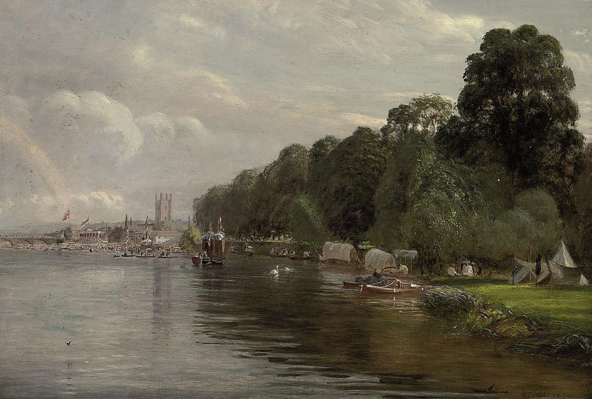 Walter Field, A.R.W.S. - Henley Regatta